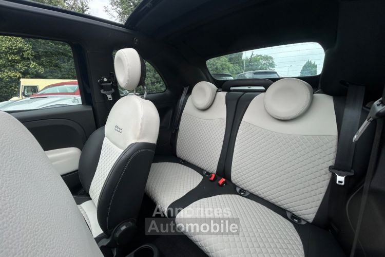 Fiat 500C MY22 1.0 70 ch Hybride BSG S/S Dolcevita - <small></small> 12.890 € <small>TTC</small> - #12