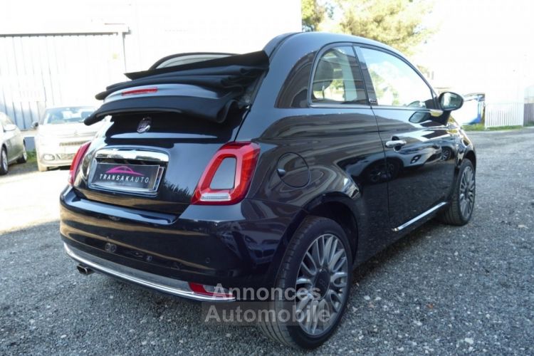 Fiat 500C SERIE 6 CABRIOLET 1.2 69 Ch LOUNGE BVM5 - <small></small> 9.990 € <small>TTC</small> - #6