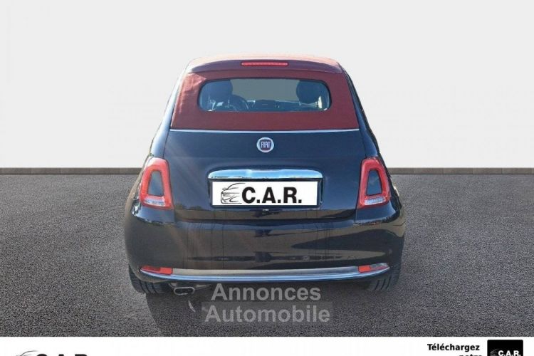 Fiat 500C SERIE 6 EURO 6D 1.2 69 ch Eco Pack Lounge - <small></small> 12.490 € <small>TTC</small> - #4