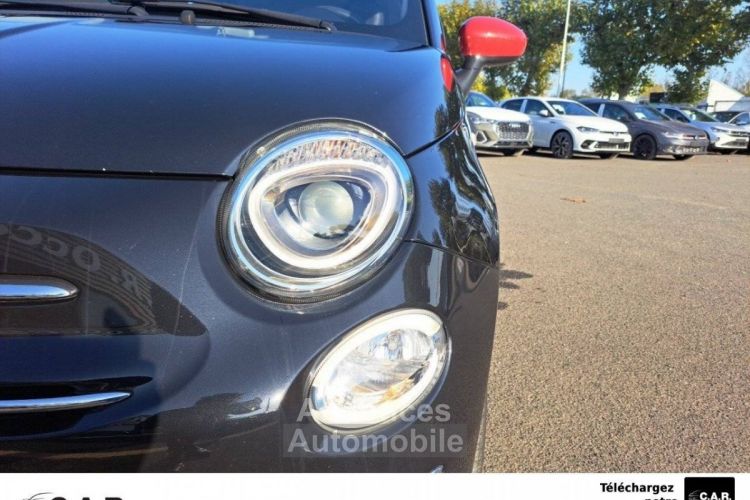 Fiat 500C SERIE 6 EURO 6D 1.2 69 ch Eco Pack Lounge - <small></small> 12.490 € <small>TTC</small> - #9