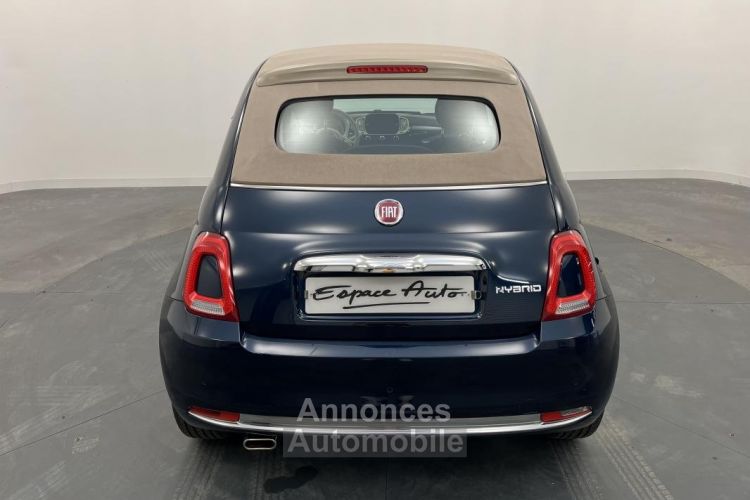 Fiat 500C SERIE 9 EURO 6D-FULL 1.0 70 ch Hybride BSG S/S Dolcevita - <small></small> 14.590 € <small>TTC</small> - #4