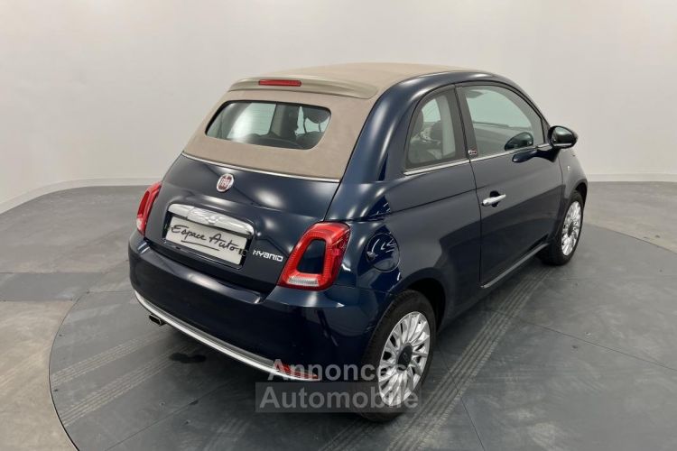 Fiat 500C SERIE 9 EURO 6D-FULL 1.0 70 ch Hybride BSG S/S Dolcevita - <small></small> 14.590 € <small>TTC</small> - #5