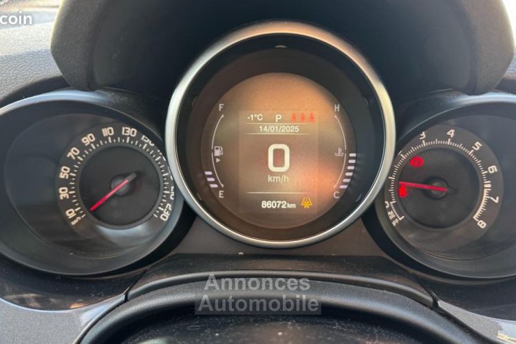 Fiat 500X 1.4 T 140 LOUNGE 4X2 BVA +CAMERA + 2 ème MAINS - <small></small> 12.490 € <small>TTC</small> - #16