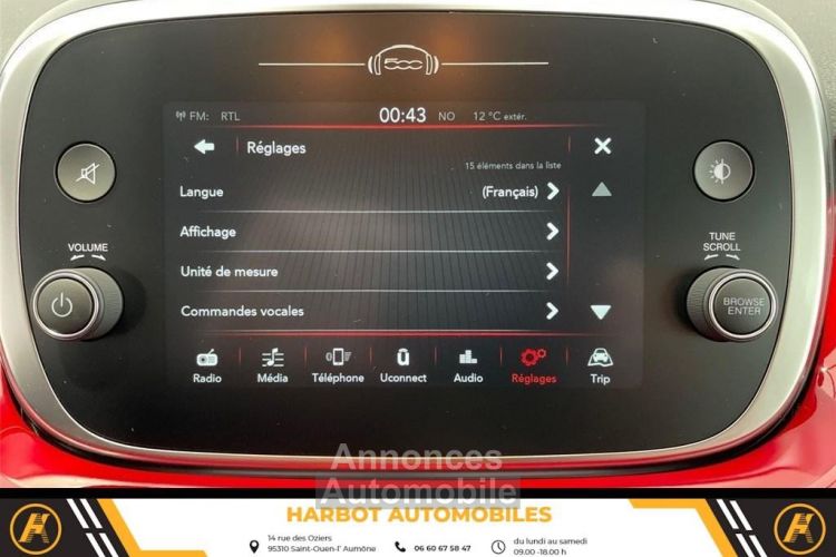 Fiat 500X 1.5 firefly 130 ch s/s dct7 hybrid (red) - <small></small> 27.490 € <small></small> - #12