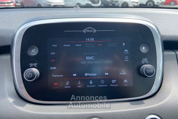 Fiat 500X 500 X 1.6 Multijet 130 BV6 CROSS GPS Caméra - <small></small> 16.480 € <small>TTC</small> - #15