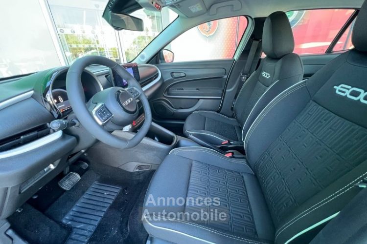 Fiat 600 1.2 Hybrid 100ch DCT6 - <small></small> 24.490 € <small>TTC</small> - #8