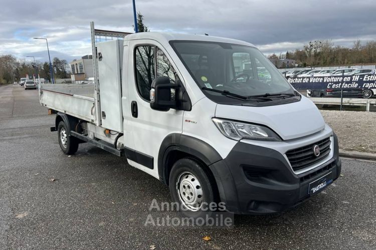 Fiat Ducato Benne 2.3 MJT 130ch Pack Professional 1erMain 3Places Clim GPS TVA20% 18,250 Euro H.T. - <small></small> 21.900 € <small>TTC</small> - #4