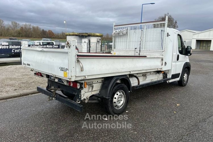 Fiat Ducato Benne 2.3 MJT 130ch Pack Professional 1erMain 3Places Clim GPS TVA20% 18,250 Euro H.T. - <small></small> 21.900 € <small>TTC</small> - #5