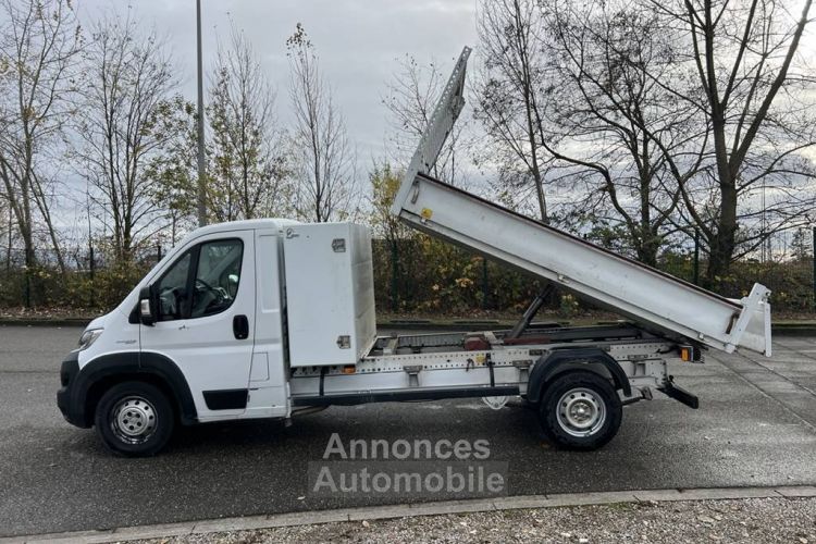 Fiat Ducato Benne 2.3 MJT 130ch Pack Professional 1erMain 3Places Clim GPS TVA20% 18,250 Euro H.T. - <small></small> 21.900 € <small>TTC</small> - #8