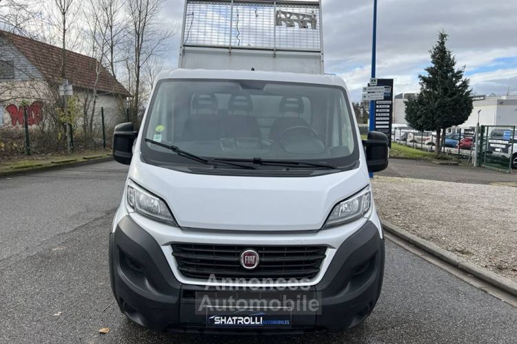 Fiat Ducato Benne 2.3 MJT 130ch Pack Professional 1erMain 3Places Clim GPS TVA20% 18,250 Euro H.T. - <small></small> 21.900 € <small>TTC</small> - #21