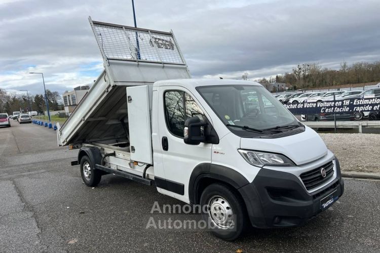 Fiat Ducato Benne 2.3 MJT 130ch Pack Professional 1erMain 3Places Clim GPS TVA20% 18,250 Euro H.T. - <small></small> 21.900 € <small>TTC</small> - #22