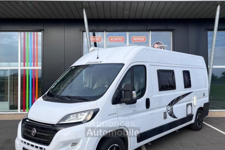 Fiat Ducato FOURGON AMENAGE CHAUSSON TWIST V594 2.3L 130CH - <small></small> 47.990 € <small>TTC</small> - #1