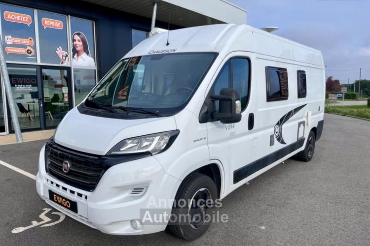 Fiat Ducato FOURGON AMENAGE CHAUSSON TWIST V594 2.3L 130CH - <small></small> 47.990 € <small>TTC</small> - #2