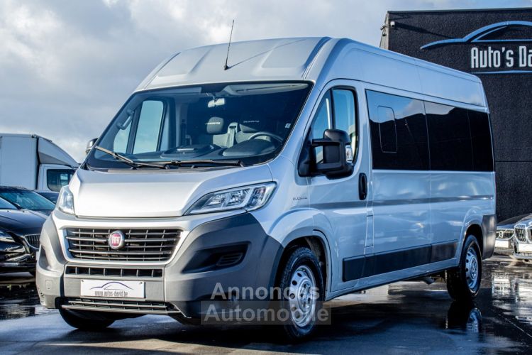 Fiat Ducato Maxi 9 Plaatsen 2.3 EcoJet Minibus - 1STE EIGENAAR - DVD - AIRCO - CAMERA - TREKHAAK - SFEERVERLICHTING - 230V - EURO 6 - <small></small> 18.500 € <small>TTC</small> - #3