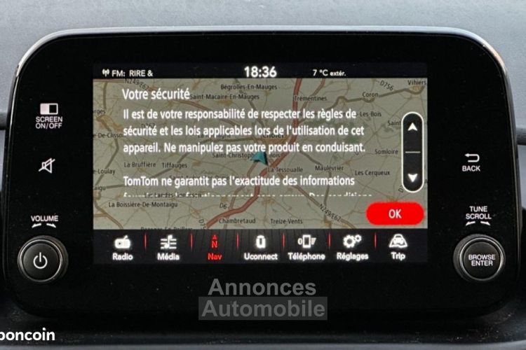 Fiat Tipo CROSS 1.0 FIREFLY 100Cv S&S CAMERA DE RECUL ANDROID+APPLE CARPLAY ALERTE FRANCHISSE... - <small></small> 12.980 € <small>TTC</small> - #20