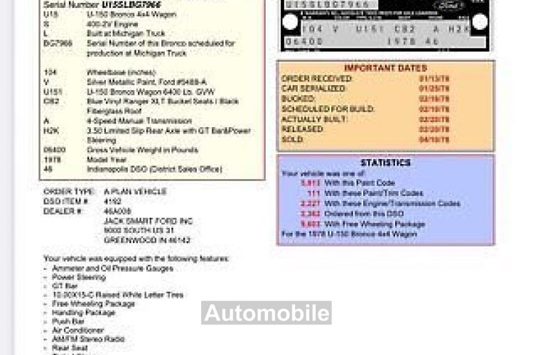 Ford Bronco - <small></small> 31.000 € <small>TTC</small> - #2