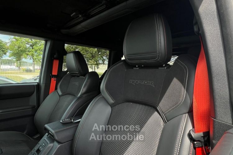 Ford Bronco BRONCO RAPTOR V6 3.0 L EcoBoost 4X4 FOURGON/ CTTE 4 places - Pas D’écotaxe / Pas TVS / TVA recup - <small></small> 134.000 € <small>HT</small> - #10