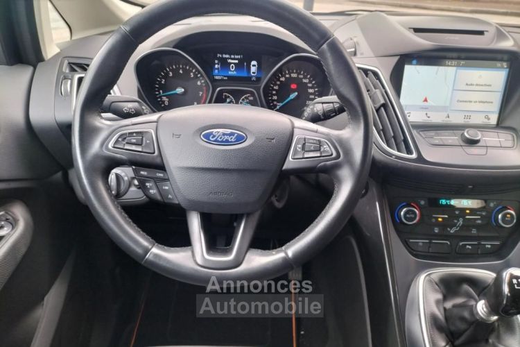 Ford C-Max 1.0 125 Cv TITANIUM FlexFuel S&T CarPlay (Moteur CHAINE) - <small></small> 9.990 € <small>TTC</small> - #14