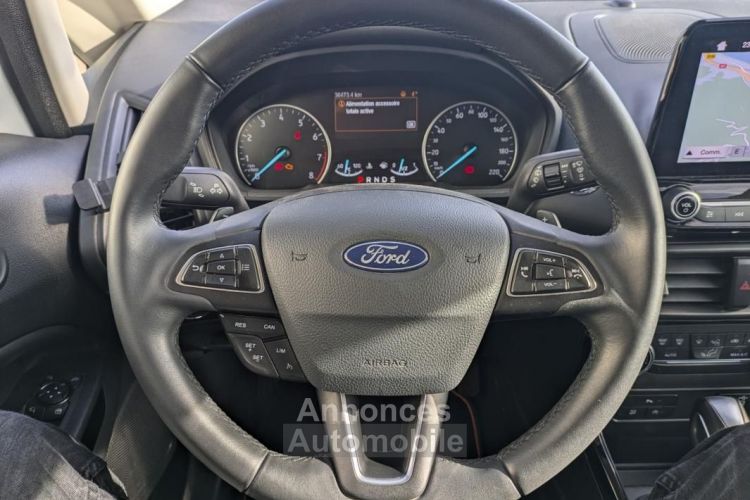 Ford Ecosport 1.0 SCTI 125CH TITANIUM BVA - <small></small> 13.990 € <small>TTC</small> - #17