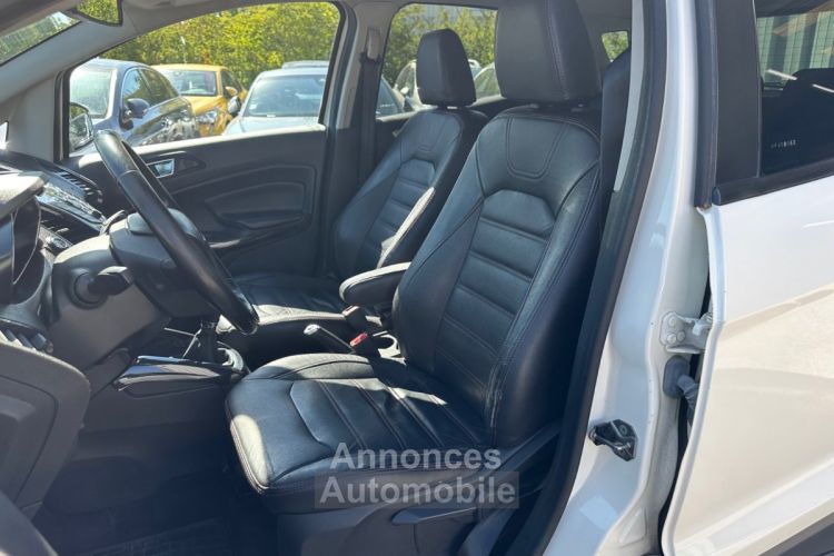 Ford Ecosport 1.5 TDCi 95 FAP Titanium 2X4 - CUIR - ROUE SECOURS - ATTELAGE - <small></small> 8.990 € <small>TTC</small> - #11