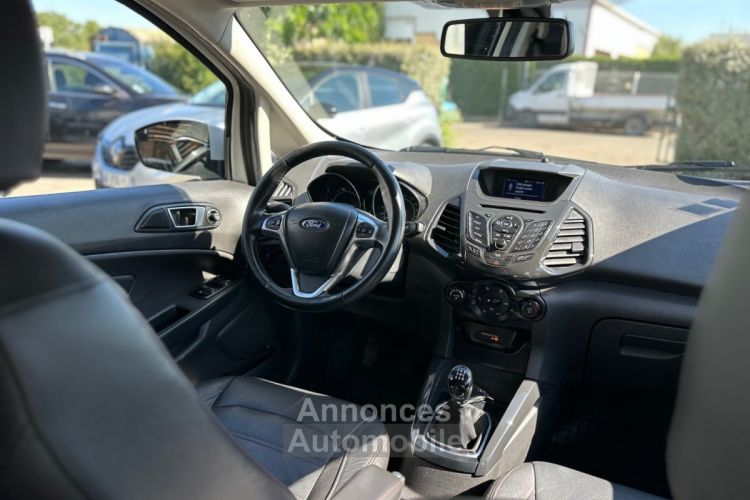 Ford Ecosport 1.5 TDCi 95 FAP Titanium 2X4 - CUIR - ROUE SECOURS - ATTELAGE - <small></small> 8.990 € <small>TTC</small> - #14