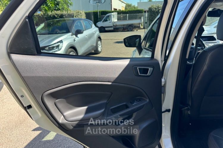 Ford Ecosport 1.5 TDCi 95 FAP Titanium 2X4 - CUIR - ROUE SECOURS - ATTELAGE - <small></small> 8.990 € <small>TTC</small> - #26