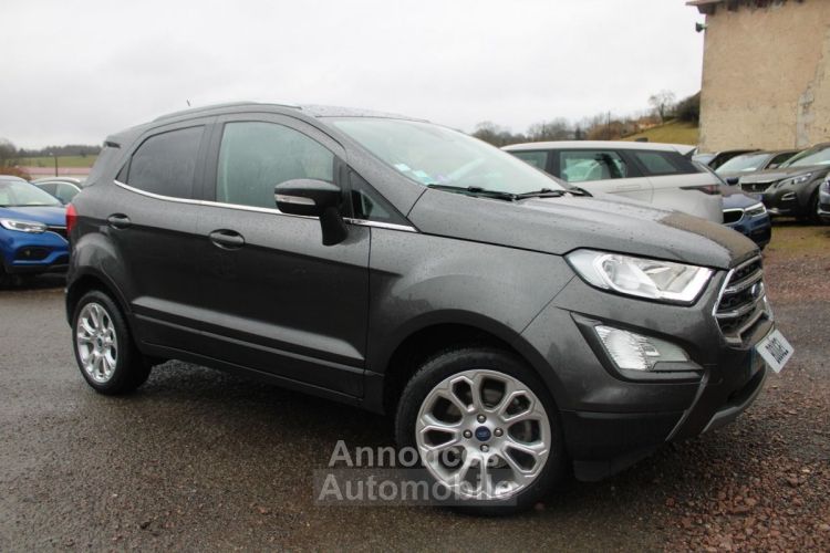 Ford Ecosport TITANIUM 125 CV ECOBOOST GPS 3D CAMÉRA USB JA 17 MI/CUIR RE BLUETOOTH RÉGULATEUR - <small></small> 11.990 € <small>TTC</small> - #1