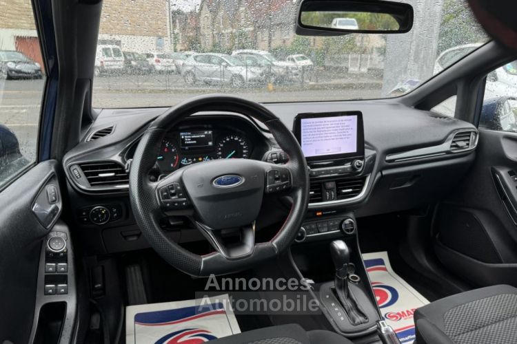 Ford Fiesta 1.0 EcoBoost - 100 BVA S&S ST-Line Clim + Radar AR - <small></small> 14.990 € <small>TTC</small> - #21