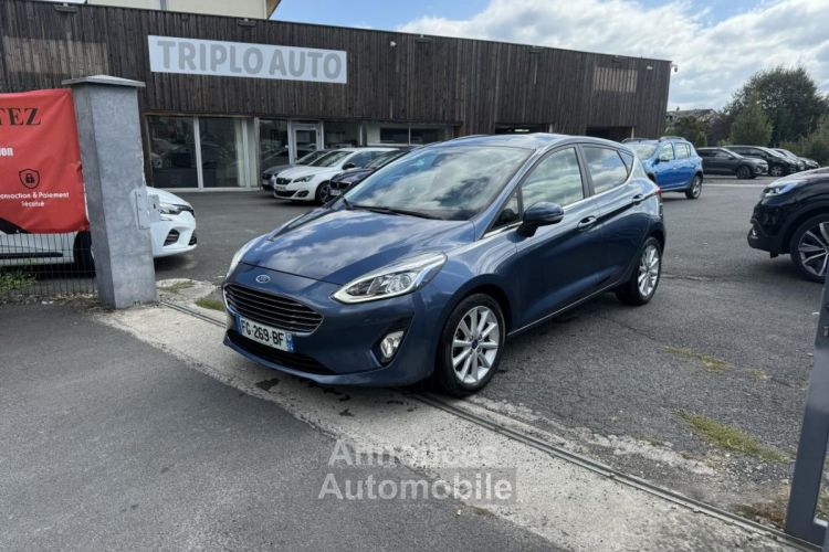 Ford Fiesta 1.0 EcoBoost - 100 S&S Euro 6.2 Titanium Clim + Radar AR - <small></small> 12.490 € <small>TTC</small> - #1