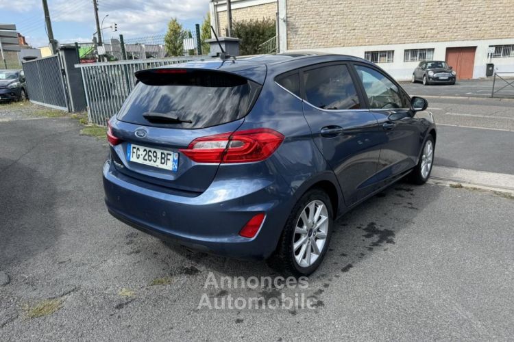 Ford Fiesta 1.0 EcoBoost - 100 S&S Euro 6.2 Titanium Clim + Radar AR - <small></small> 12.490 € <small>TTC</small> - #5