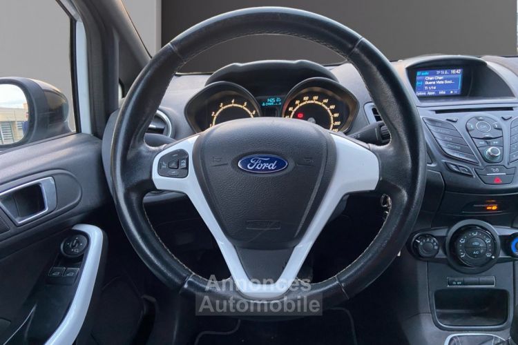 Ford Fiesta 1.0 EcoBoost 100 White RADAR AR / BLUETOOTH - GARANTIE 12 MOIS - - <small></small> 8.290 € <small>TTC</small> - #14