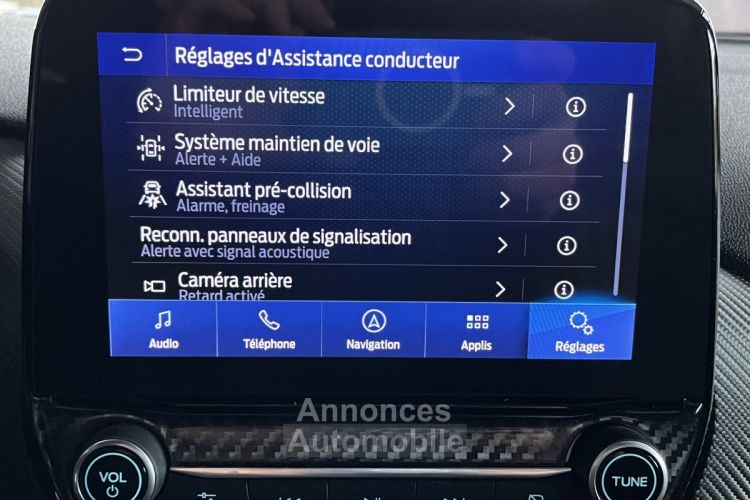 Ford Fiesta ST 1,5 200 PHASE 2 PACK PERFORMANCE GPS CAMERA REGULATEUR LIMITEUR HIFI B&O PACK HIVER FULL L - <small></small> 25.990 € <small>TTC</small> - #18