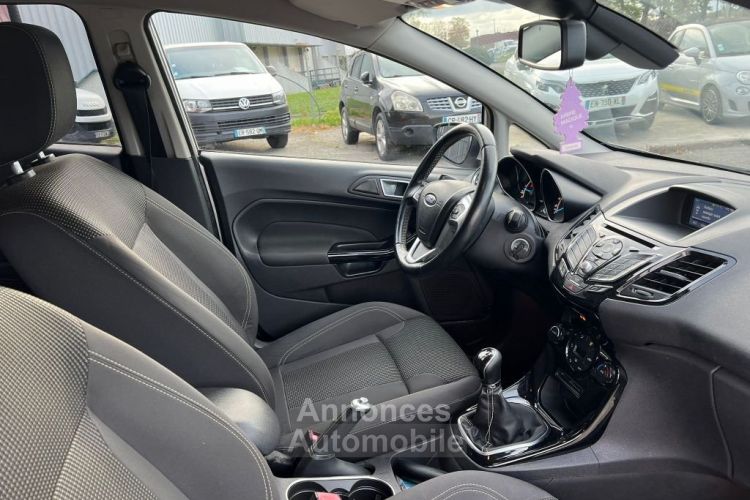 Ford Fiesta VI Phase 2 5 portes 1.5 TDCi 95 cv , TITANIUM ,SUIVI COMPLET-GARANTIE - <small></small> 7.990 € <small>TTC</small> - #17