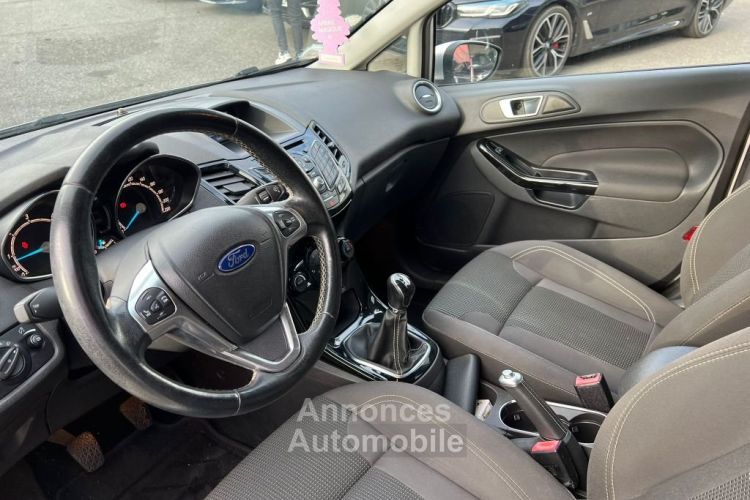 Ford Fiesta VI Phase 2 5 portes 1.5 TDCi 95 cv , TITANIUM ,SUIVI COMPLET-GARANTIE - <small></small> 7.990 € <small>TTC</small> - #19