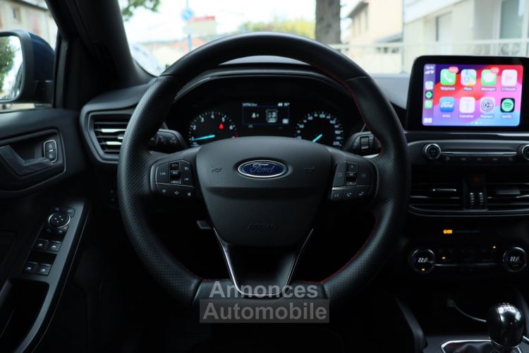 Ford Focus 1.0 Hybride EcoBoost 125 ST Line BVM6 (Carplay,Caméra,Radars) - <small></small> 16.990 € <small>TTC</small> - #12