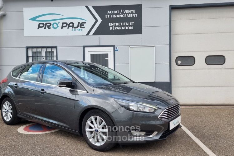 Ford Focus 2.0 TDCI 150 CV BVA (BOITE AUTO) TITANIUM / 2E MAIN / 2016 / 75 200KM / GTIE 12 MOIS - <small></small> 13.790 € <small>TTC</small> - #4