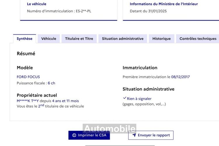 Ford Focus III PHASE 2 SW BREAK 1.0 ECOBOOST 125 Cv BOITIER ETHANOL / CRIT AIR 1 - GARANTIE 1 AN - <small></small> 10.770 € <small>TTC</small> - #16