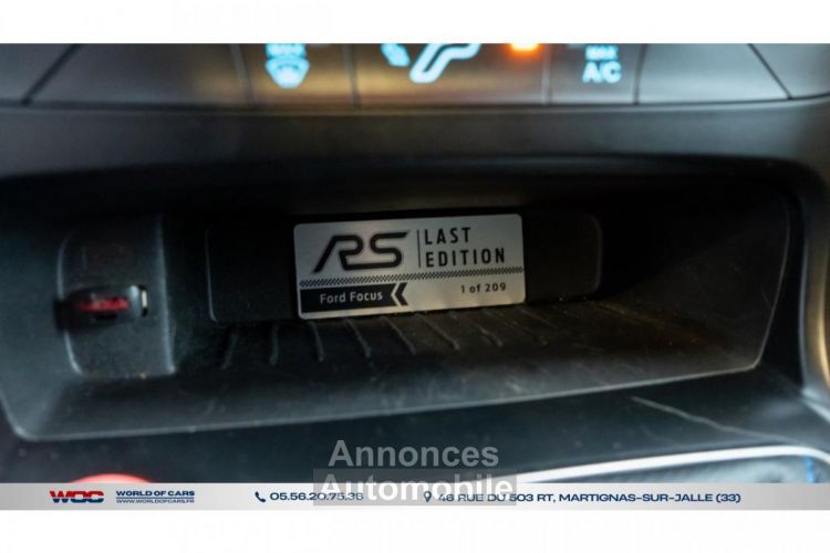 Ford Focus RS 2.3 ECOBOOST - 350 LAST EDITION - <small></small> 47.990 € <small>TTC</small> - #51