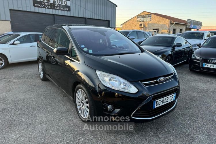 Ford Grand C-MAX c- max 1.6 tdci 115 ch titanium x fap toit panoramique 7 places attelage - <small></small> 7.490 € <small>TTC</small> - #1