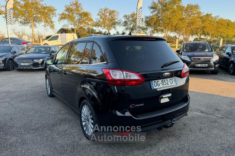 Ford Grand C-MAX c- max 1.6 tdci 115 ch titanium x fap toit panoramique 7 places attelage - <small></small> 7.490 € <small>TTC</small> - #4