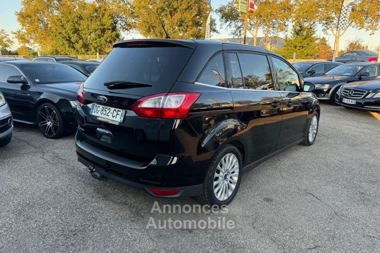 Ford Grand C-MAX c- max 1.6 tdci 115 ch titanium x fap toit panoramique 7 places attelage - <small></small> 7.490 € <small>TTC</small> - #5