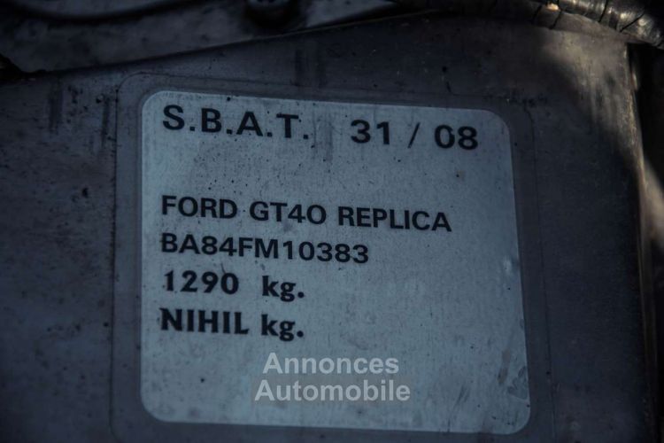 Ford GT 40 GULF EDITION REPLICA 400 HP V8 - <small></small> 169.950 € <small>TTC</small> - #29