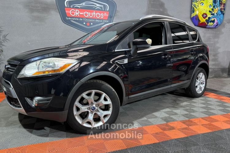 Ford Kuga 2.0 Tdci 135cv Titanium Sellerie cuir GPS Sièges chauffants Toit panoramique 1ere main 112.000 kms Garantie 6 mois - <small></small> 8.990 € <small>TTC</small> - #1