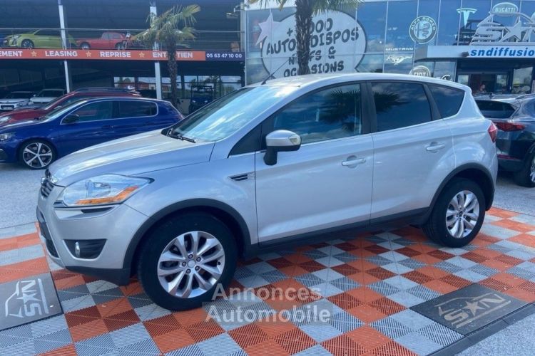 Ford Kuga 2.0 TDCI 136 BV6 4X2 TITANIUM Cuir - <small></small> 10.450 € <small>TTC</small> - #8