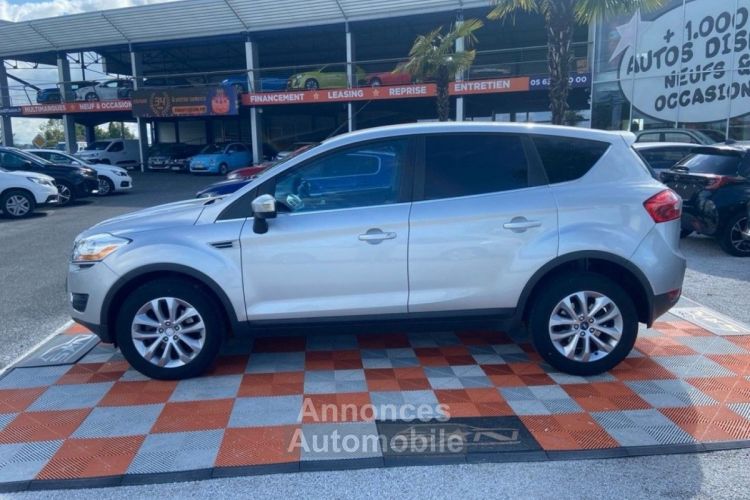 Ford Kuga 2.0 TDCI 136 BV6 4X2 TITANIUM Cuir - <small></small> 10.450 € <small>TTC</small> - #10