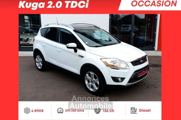 Ford Kuga 2.0 TDCi 136ch 1ère main - <small></small> 4.890 € <small>TTC</small> - #1