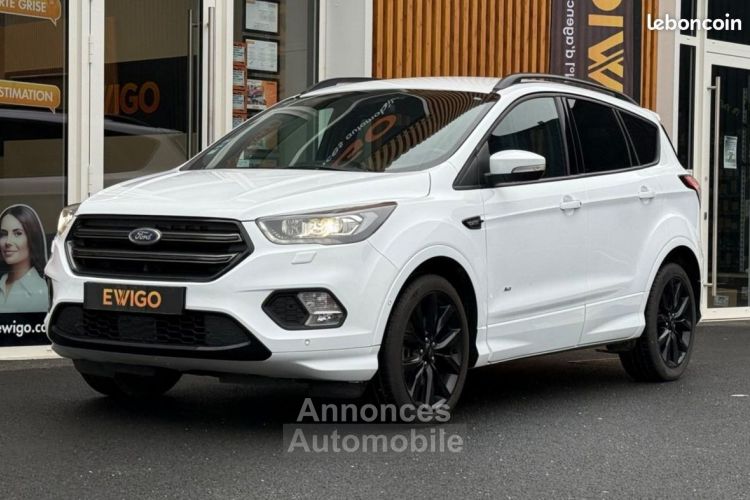 Ford Kuga 2.0 TDCI 180Cv ST-LINE 4X4 POWERSHIFT BVA S&S CAMERA DE RECUL VOLANT+SIEGES CHAUFFANT... - <small></small> 17.980 € <small>TTC</small> - #3