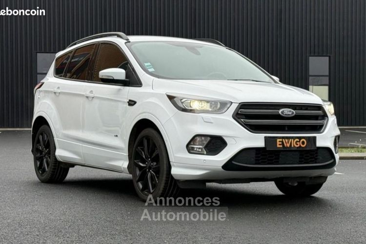 Ford Kuga 2.0 TDCI 180Cv ST-LINE 4X4 POWERSHIFT BVA S&S CAMERA DE RECUL VOLANT+SIEGES CHAUFFANT... - <small></small> 17.980 € <small>TTC</small> - #9