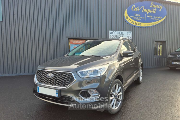 Ford Kuga II 2.0 TDCi 150ch Stop&Start Vignale 4x4 Powershift Attelage Pano Caméra / 19 - <small></small> 18.900 € <small></small> - #1