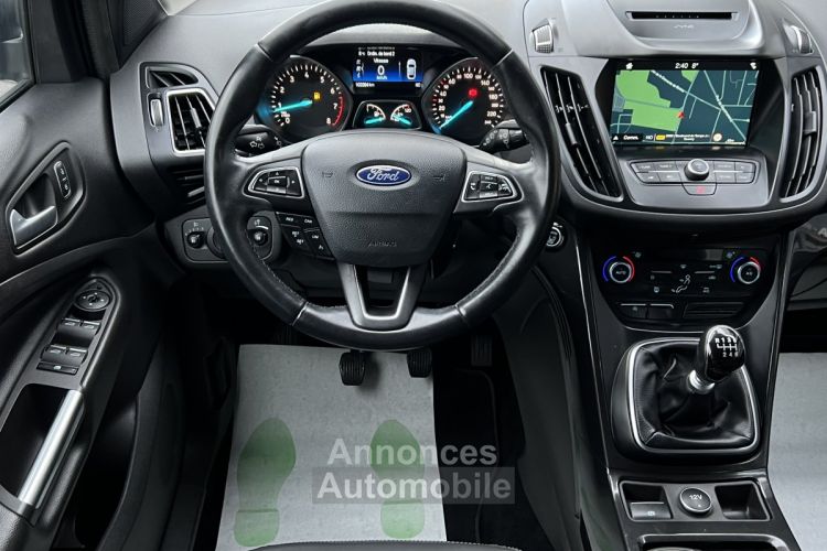 Ford Kuga II PHASE 2 TITANIUM 1.5 ECOBOOST 120 4x2 2WD 1ERE MAIN CUIR APPLE & ANDROID Garantie 1 an - <small></small> 13.970 € <small>TTC</small> - #10